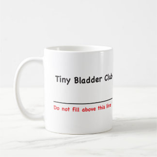 Taza De Café Club minúsculo de la vejiga