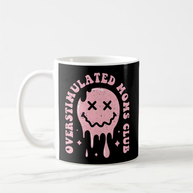 Taza De Café Club Moms sobreestimulado (Izquierda)