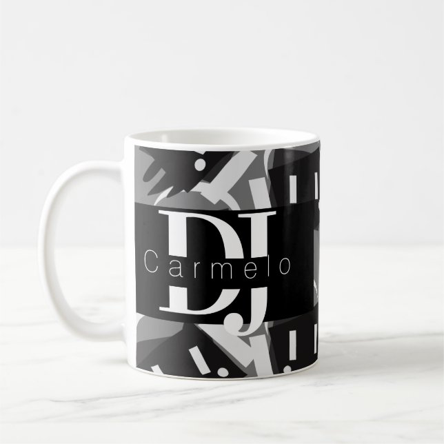 Taza De Café Club Nocturno Robot Dripping Music Productor (Izquierda)