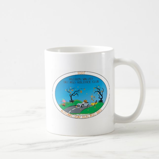 Taza De Café Club oficial del valle del Hudson/taza funcionada (Derecha)