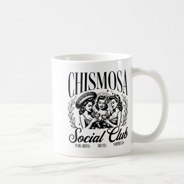 Taza De Café Club Social Chismosa (Derecha)