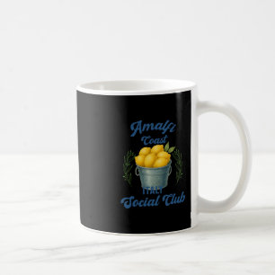 Taza De Café Club Social de la Costa Amalfitana Italia Recuerdo