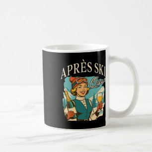 Taza De Café Club Social de Ski Apres Viaje de Esquí Amante de