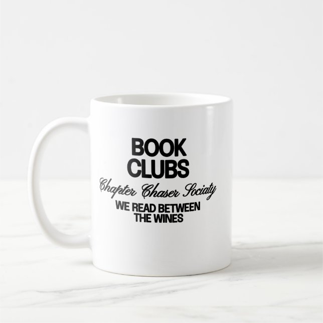 Taza De Café Clubes de libros (Izquierda)