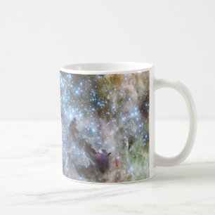 Taza De Café Clúster Panorámico Nebulosa Star