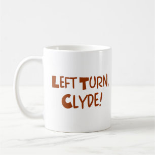 Taza De Café clyade giro a la izquierda