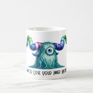 Taza De Café Clyde – El Monstruo Curioso de Ojos Grandes