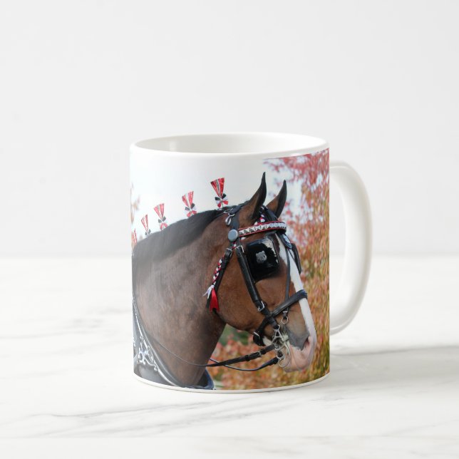 Taza De Café Clydesdale horse mug (Anverso derecho)