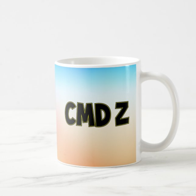 TAZA DE CAFÉ CMD Z (Derecha)