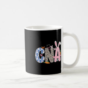 Taza De Café Cna Bunny Mujeres Día de Pascua para enfermeras y