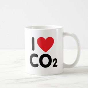 Taza De Café CO2 del amor