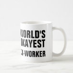 Taza De Café Co-Trabajador de Okayest<br><div class="desc">Co-Trabajador de Okayest</div>