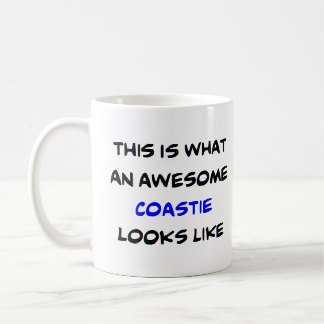 Taza De Café coastie, impresionante (Izquierda)