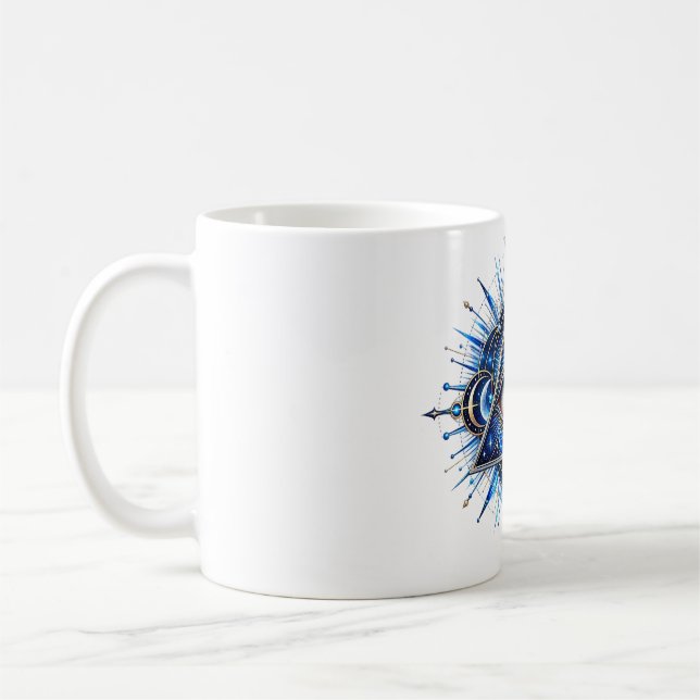 Taza de café Cobalt Orbit Eye (Izquierda)