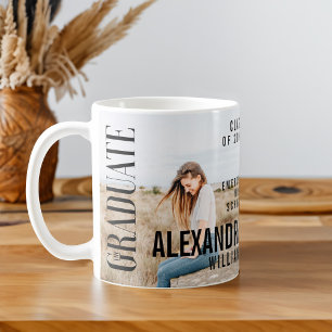 Taza De Café Cobertura de revista de moda inspirada en graduaci