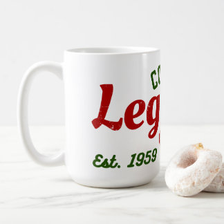Taza De Café COBOL Legends Est. 1959 – A Retro Tech Sticker