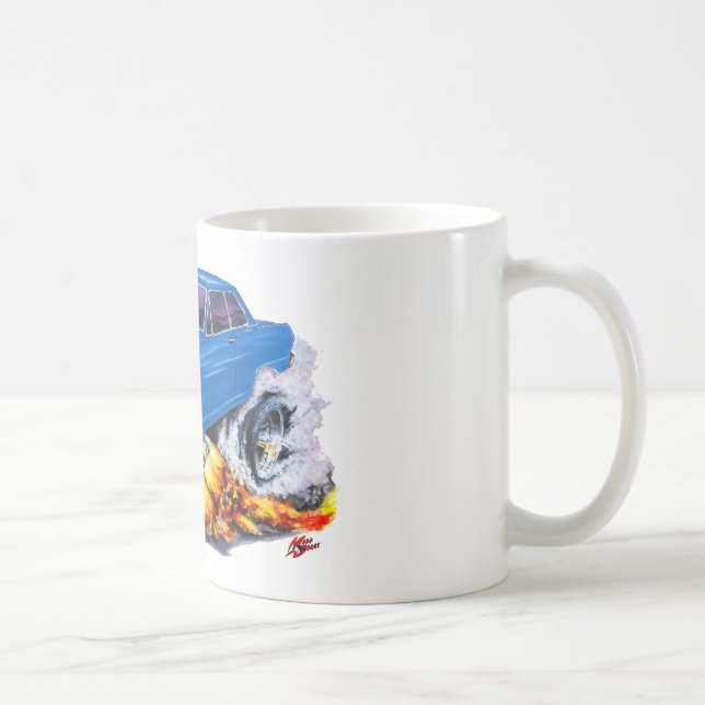 Taza De Café Coche 1962-65 del azul de Nova (Derecha)