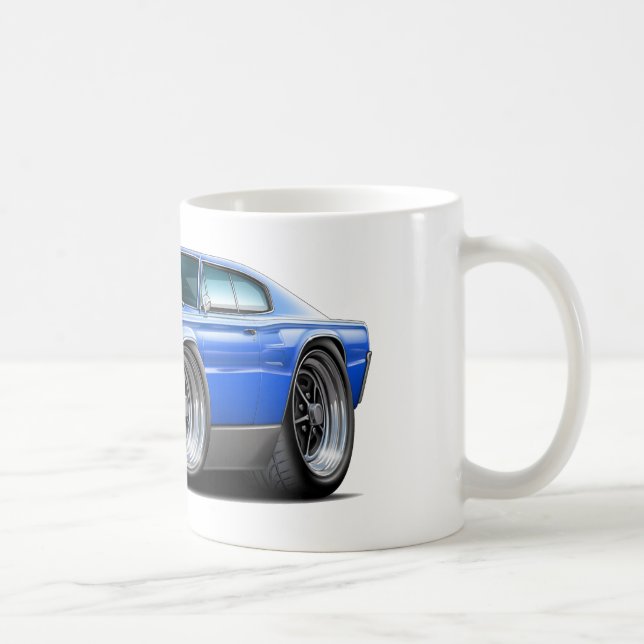 Taza De Café Coche 1966-67 del azul del cargador (Derecha)