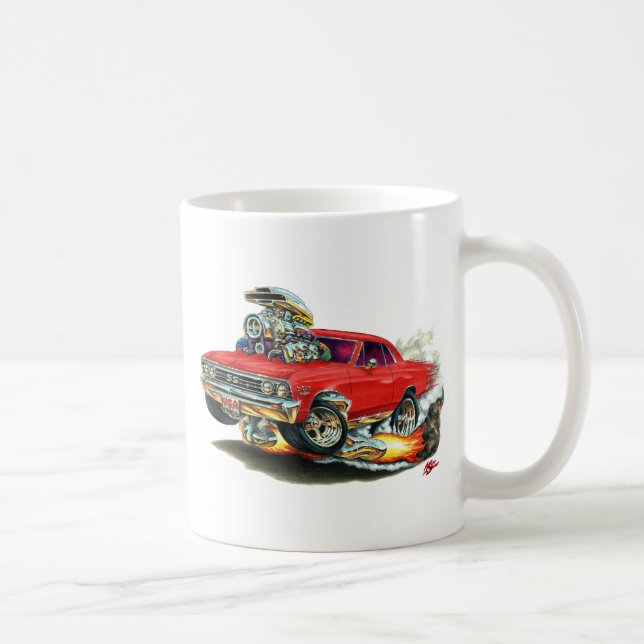 Taza De Café Coche 1967 del rojo de Chevelle (Derecha)