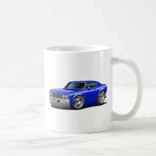 Taza De Café Coche 1968-69 del azul de Chevelle