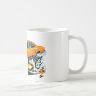 Taza De Café Coche 1968-69 del naranja de Plymouth GTX
