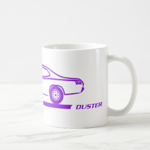 Taza De Café Coche 1970-74 de la púrpura del plumero