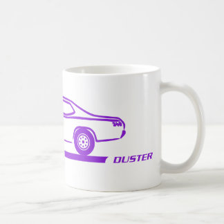 Taza De Café Coche 1970-74 de la púrpura del plumero