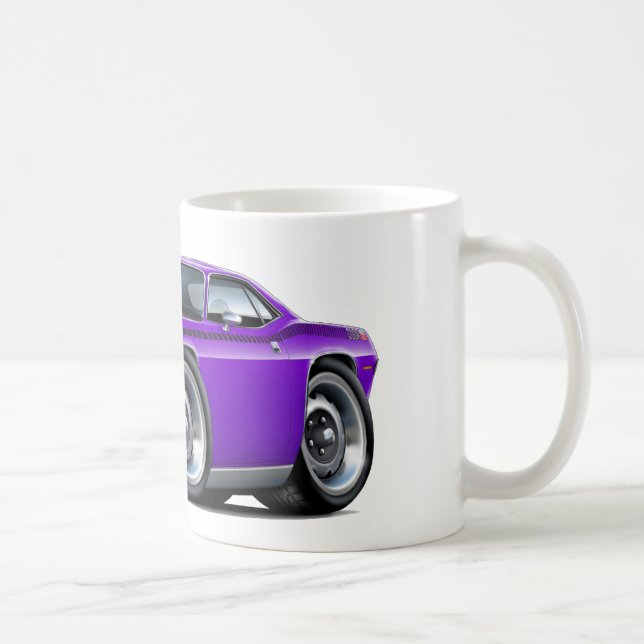Taza De Café Coche 1970 de la púrpura de Cuda AAR (Derecha)