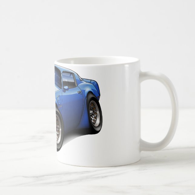 Taza De Café Coche 1979-81 del azul del transporte (Derecha)
