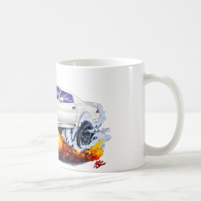 Taza De Café Coche 1982-92 del blanco de Camaro (Derecha)