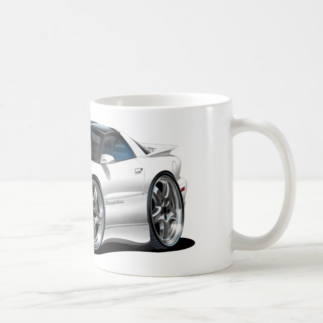 Taza De Café Coche 1998-02 del blanco del transporte (Derecha)