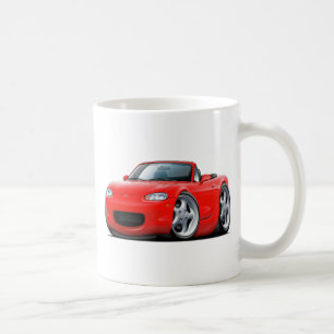 Taza De Café Coche 1999-05 del rojo de Miata