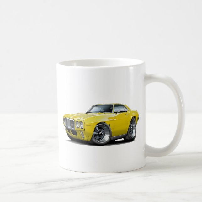 Taza De Café Coche amarillo 1969 de Firebird (Derecha)