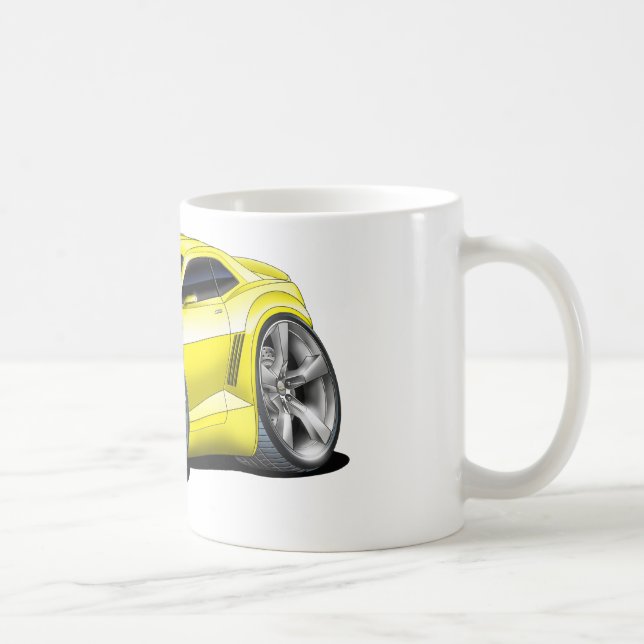 Taza De Café Coche amarillo 2010-11 de Camaro (Derecha)
