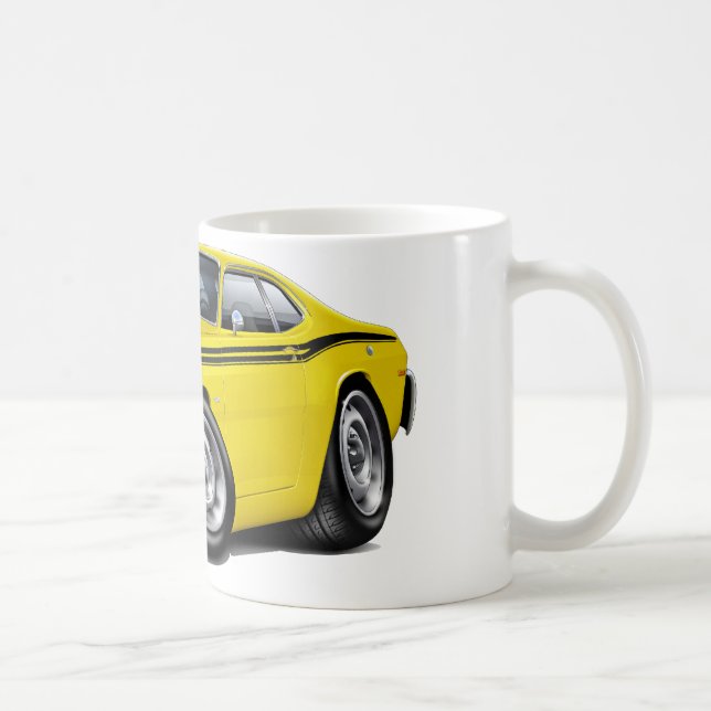 Taza De Café Coche Amarillo-Negro 1970-74 del plumero (Derecha)