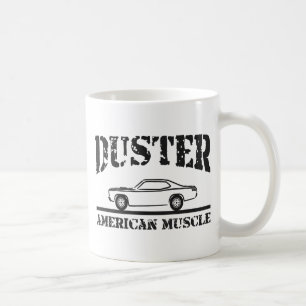 Taza De Café Coche americano del músculo del plumero de