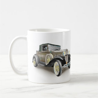 Taza De Café Coche Antiguo