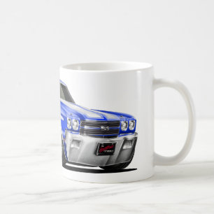 Taza De Café Coche Azul-Blanco 1970 de Chevelle