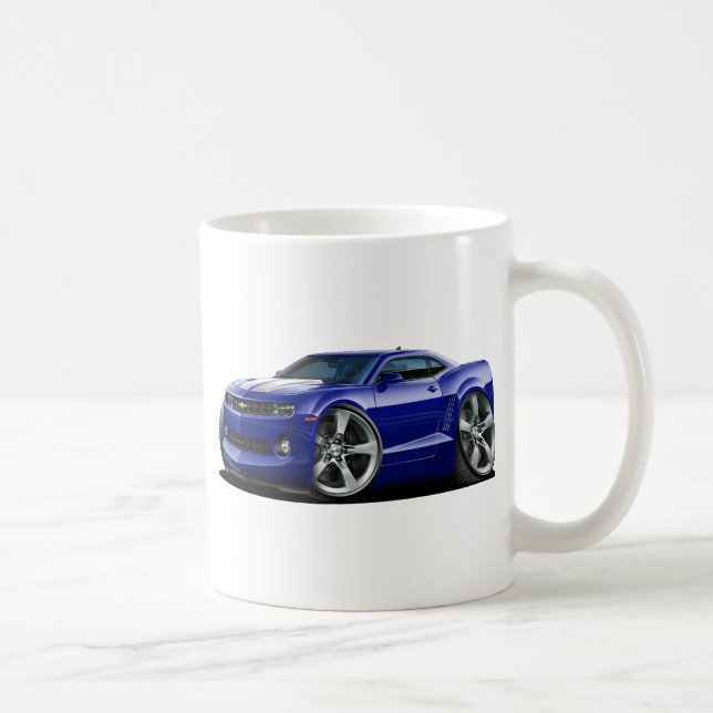 Taza De Café Coche Azul-Blanco 2010-12 de Camaro (Derecha)