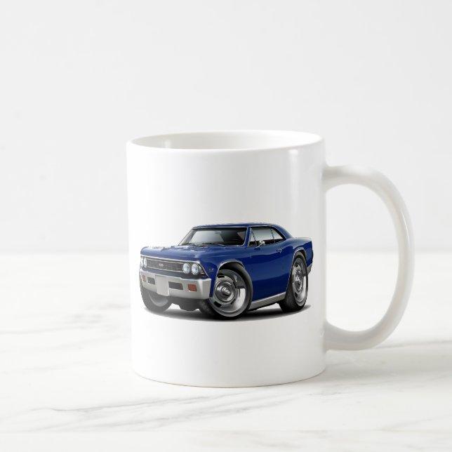 Taza De Café Coche azul marino 1966 de Chevelle (Derecha)