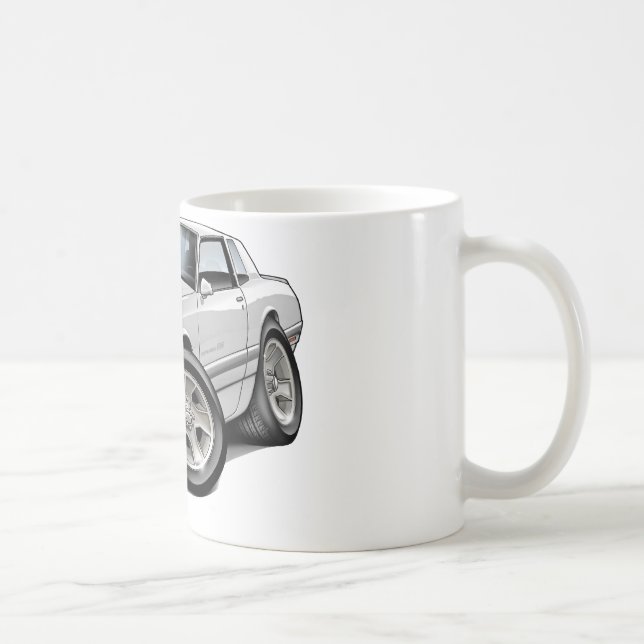 Taza De Café Coche Blanco-Gris 1983-88 de Monte Carlo (Derecha)