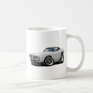 Taza De Café Coche Blanco-Negro 1973-74 del top de la ópera de