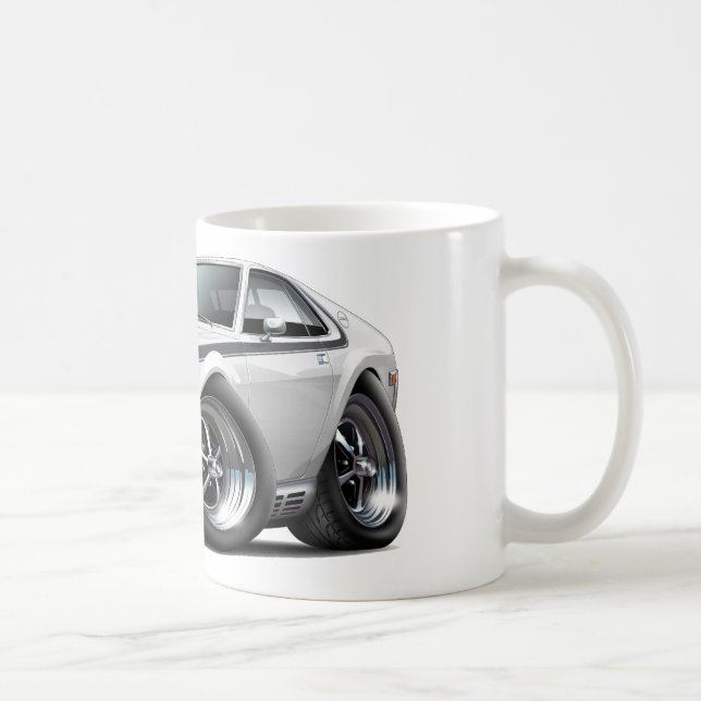 Taza De Café Coche Blanco-Negro de 1970 AMX (Derecha)