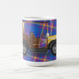 Taza De Café Coche Clásico