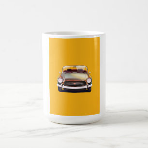 Taza De Café Coche clásico antiguo
