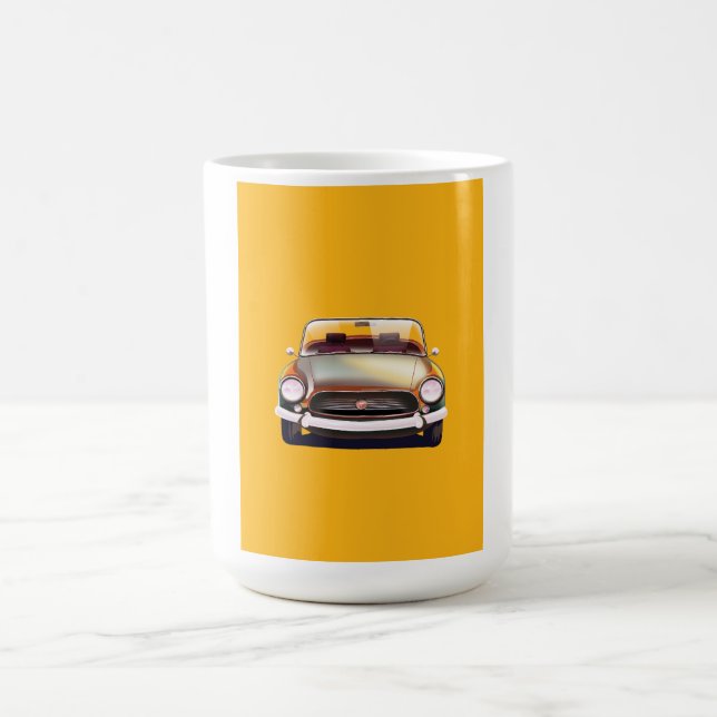 Taza De Café Coche clásico antiguo (Centro)