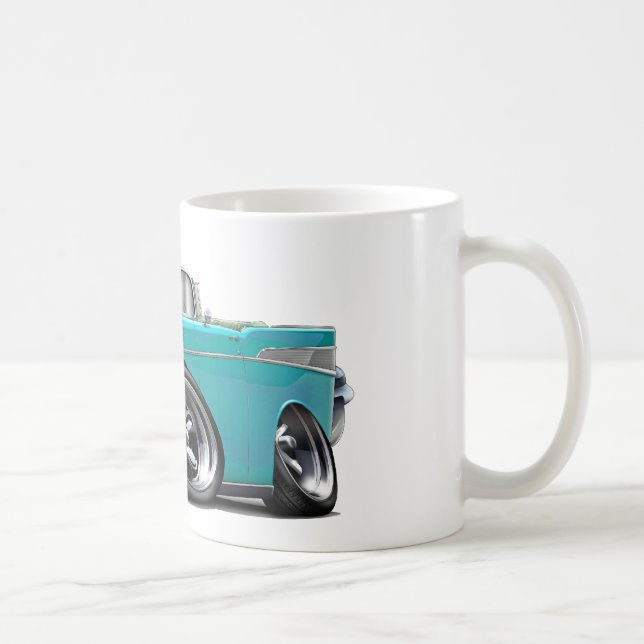 Taza De Café Coche de carreras 1957 del convertible de la (Derecha)