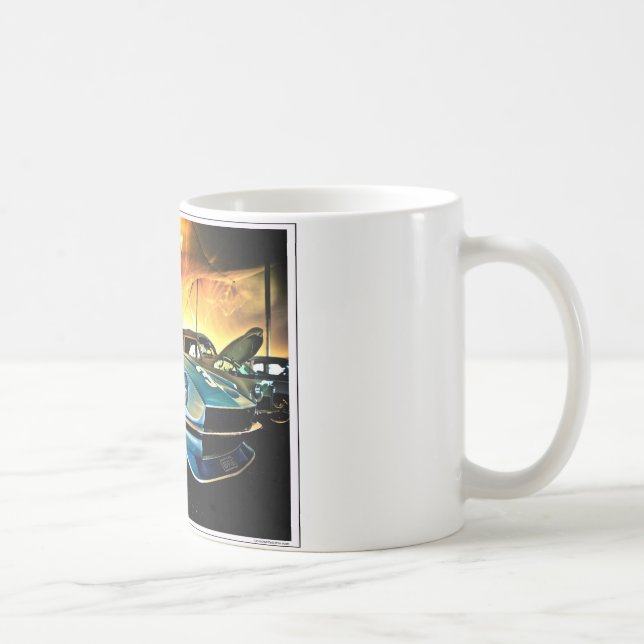 Taza De Café Coche de carreras de Datsun Z (Derecha)