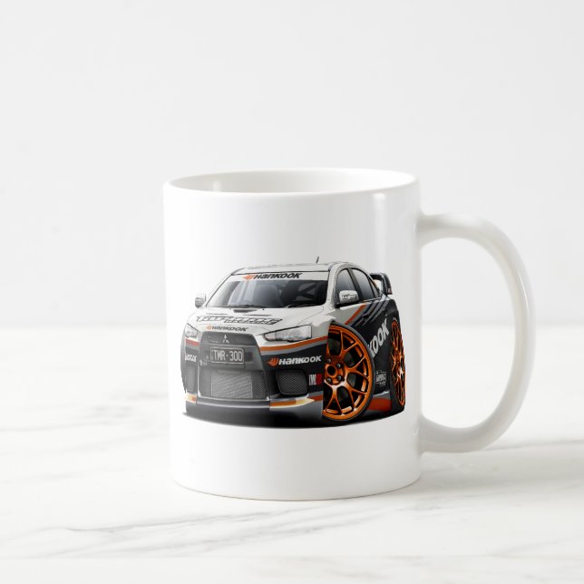 Taza De Café Coche de carreras de Evo (Derecha)