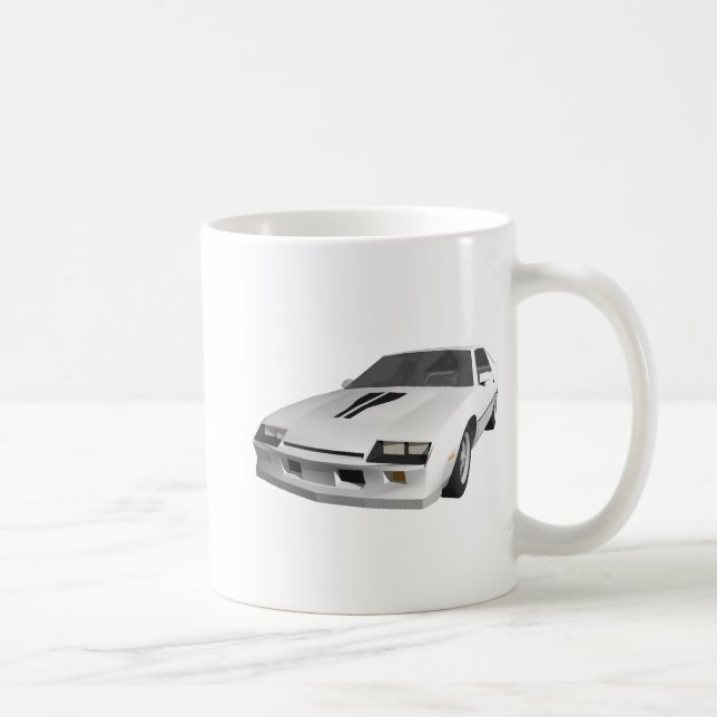 Taza De Café coche de deportes de Camaro de los años 80: modelo (Derecha)